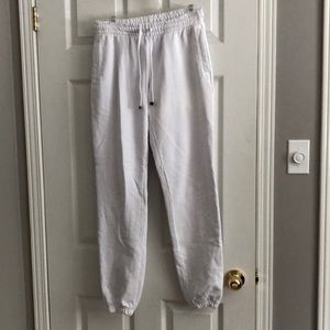 Talentless White Sweatpants